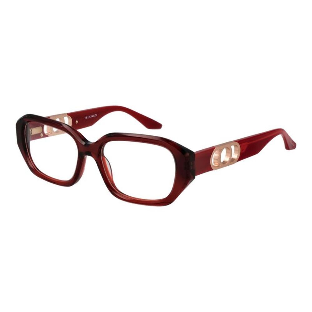 Trussardi Red Acetate Glasses Women's (Frames)